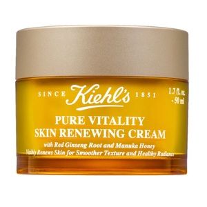 KIEHL'S PURE VITALITY SKIN RENEWING CREAM Full Size 1.7oz Brand New, Never used